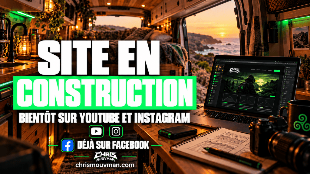 Chris Mouvman : le site se construit, l’aventure&nbsp;commence